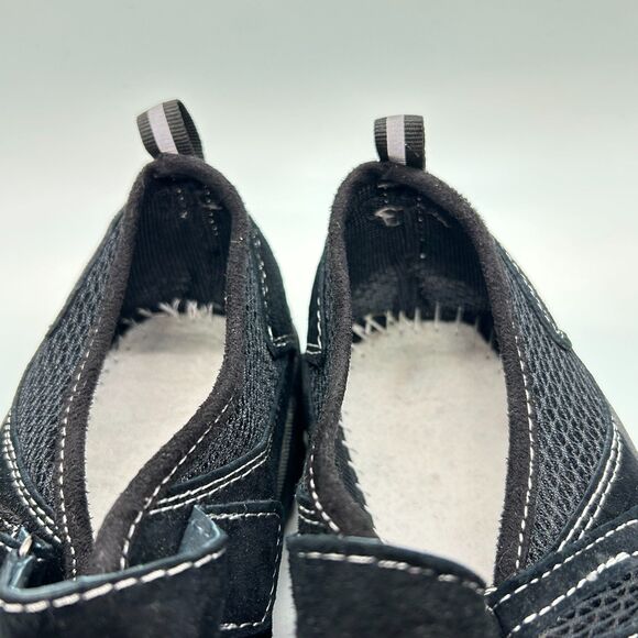 Propet Blazer Black Suede and Webbing Active Mary Jane Sport Shoes Size 9 - Picture 6 of 13